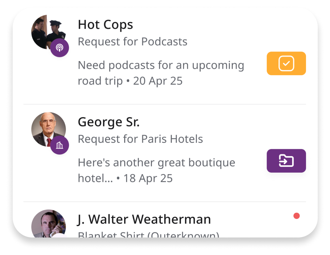 Recs You'll Trust Feature